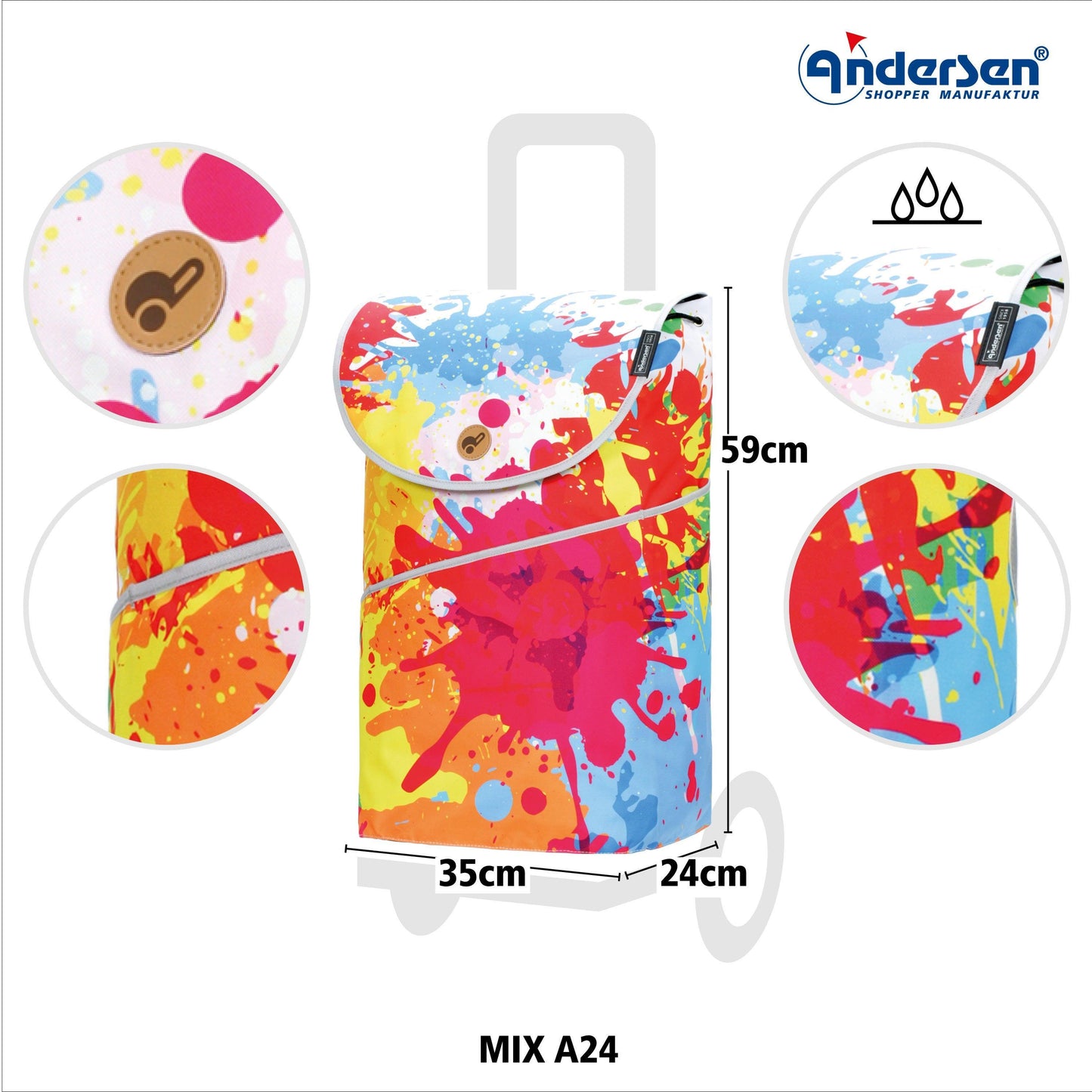 Tasche Mix Collection-Andersen-shopping-trolley.ch