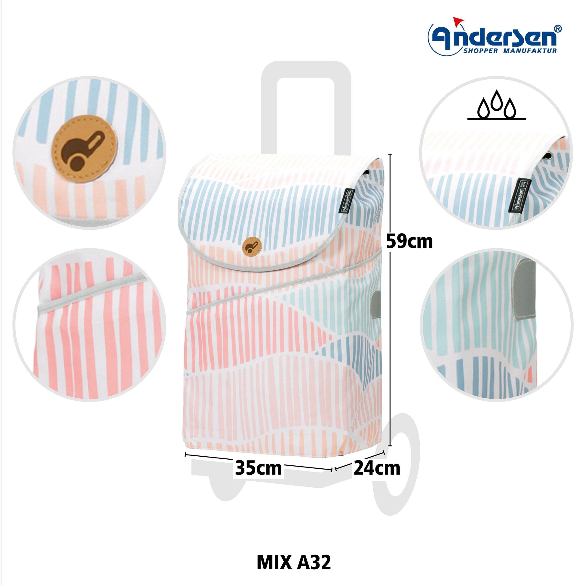 Tasche Mix Collection-Andersen-shopping-trolley.ch