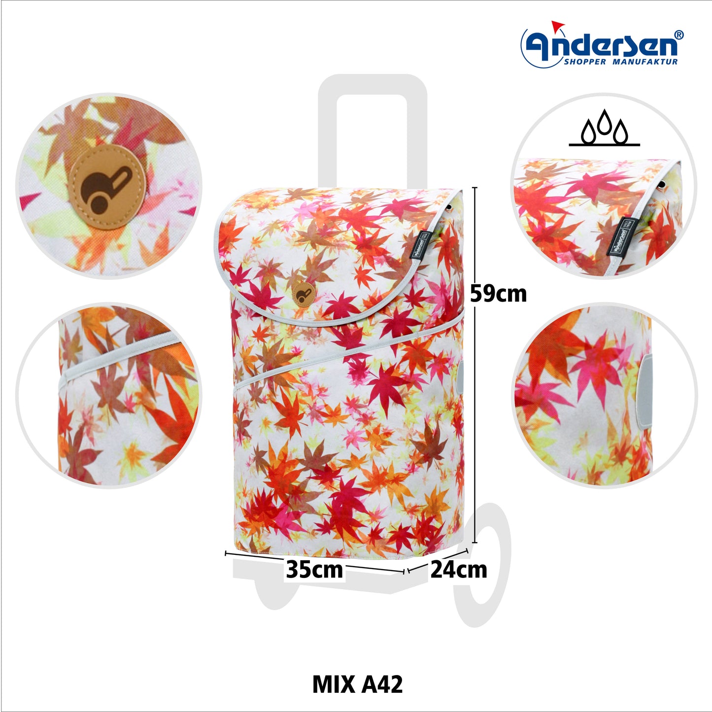 Tasche Mix Collection-Andersen-shopping-trolley.ch