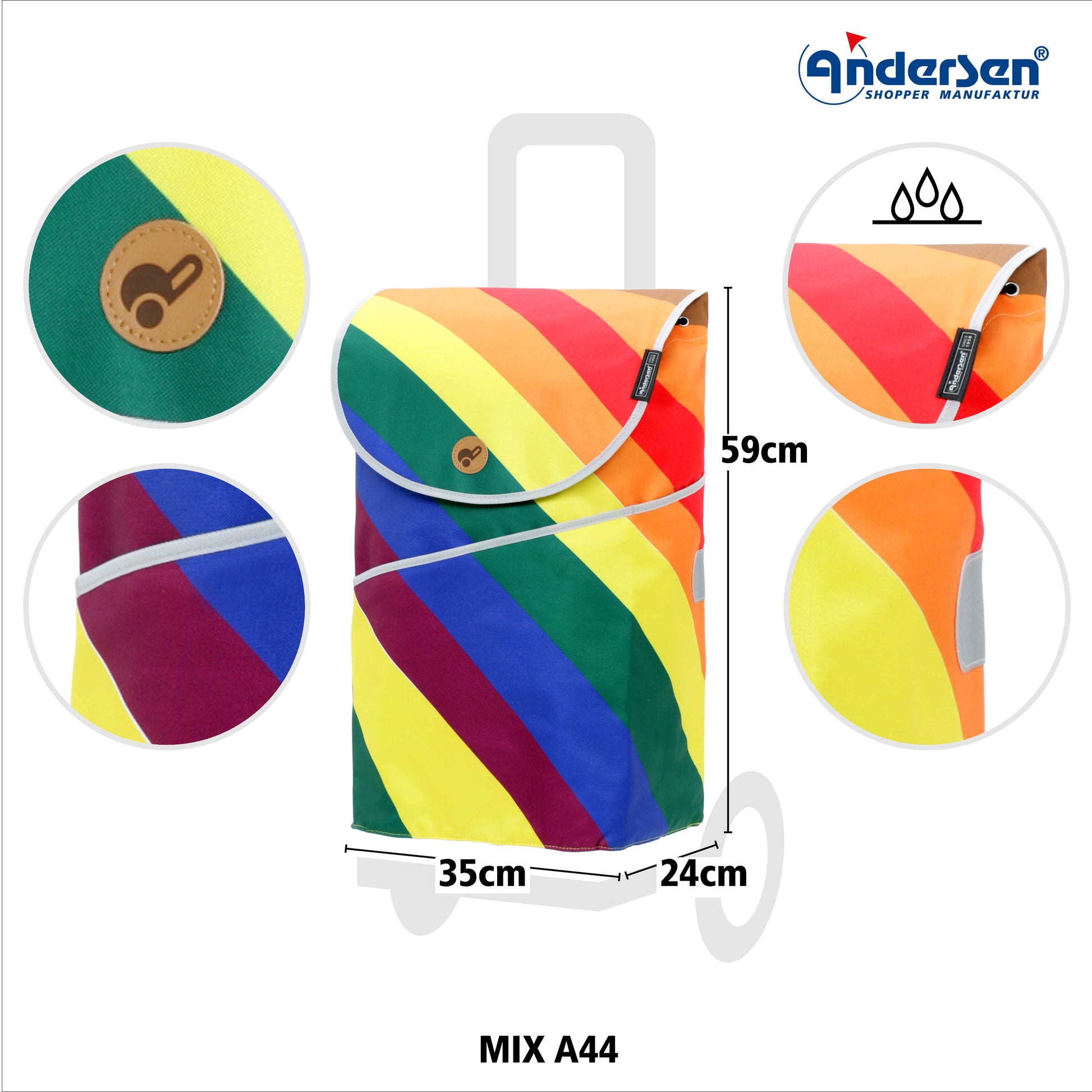 Tasche Mix Collection-Andersen-shopping-trolley.ch