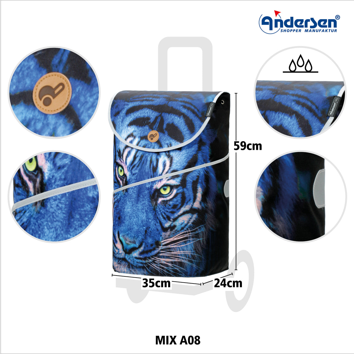 Tasche Mix Collection-Andersen-shopping-trolley.ch
