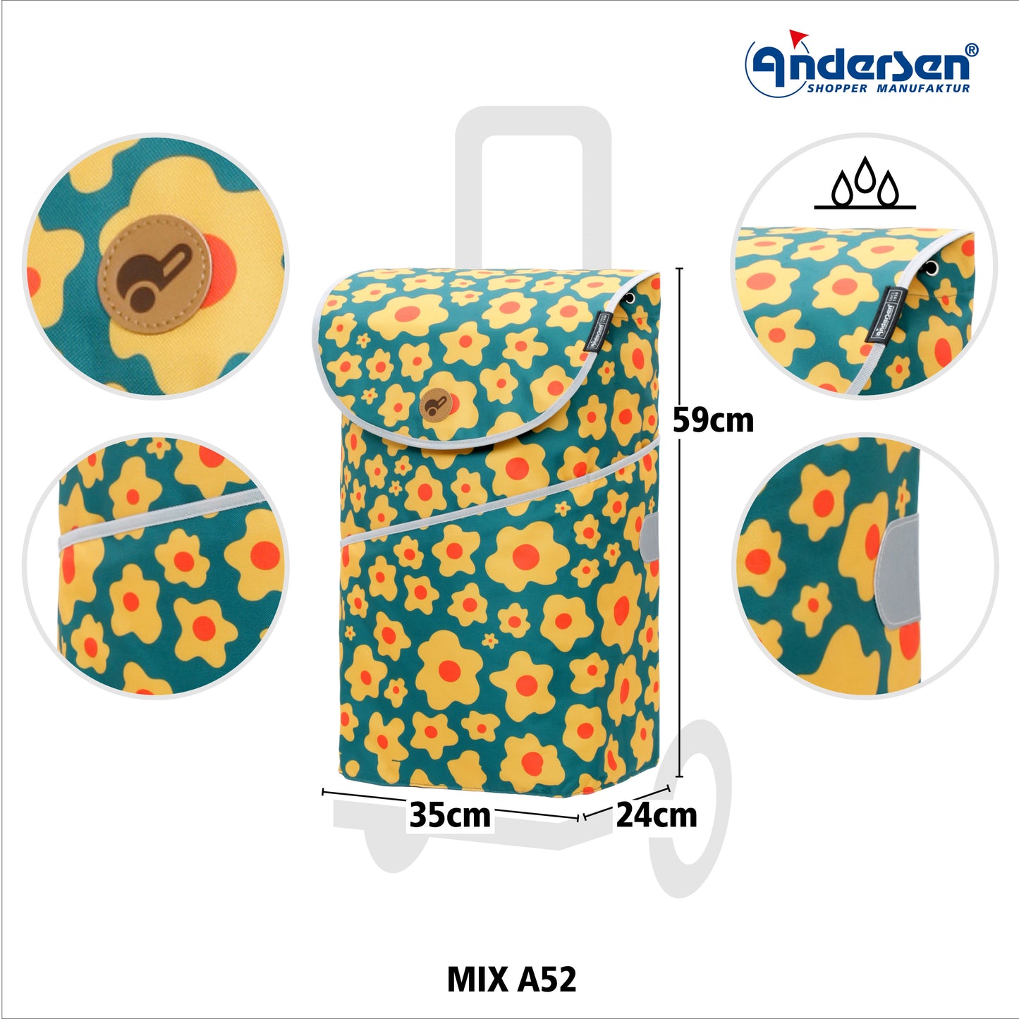 Tasche Mix Collection-Andersen-shopping-trolley.ch