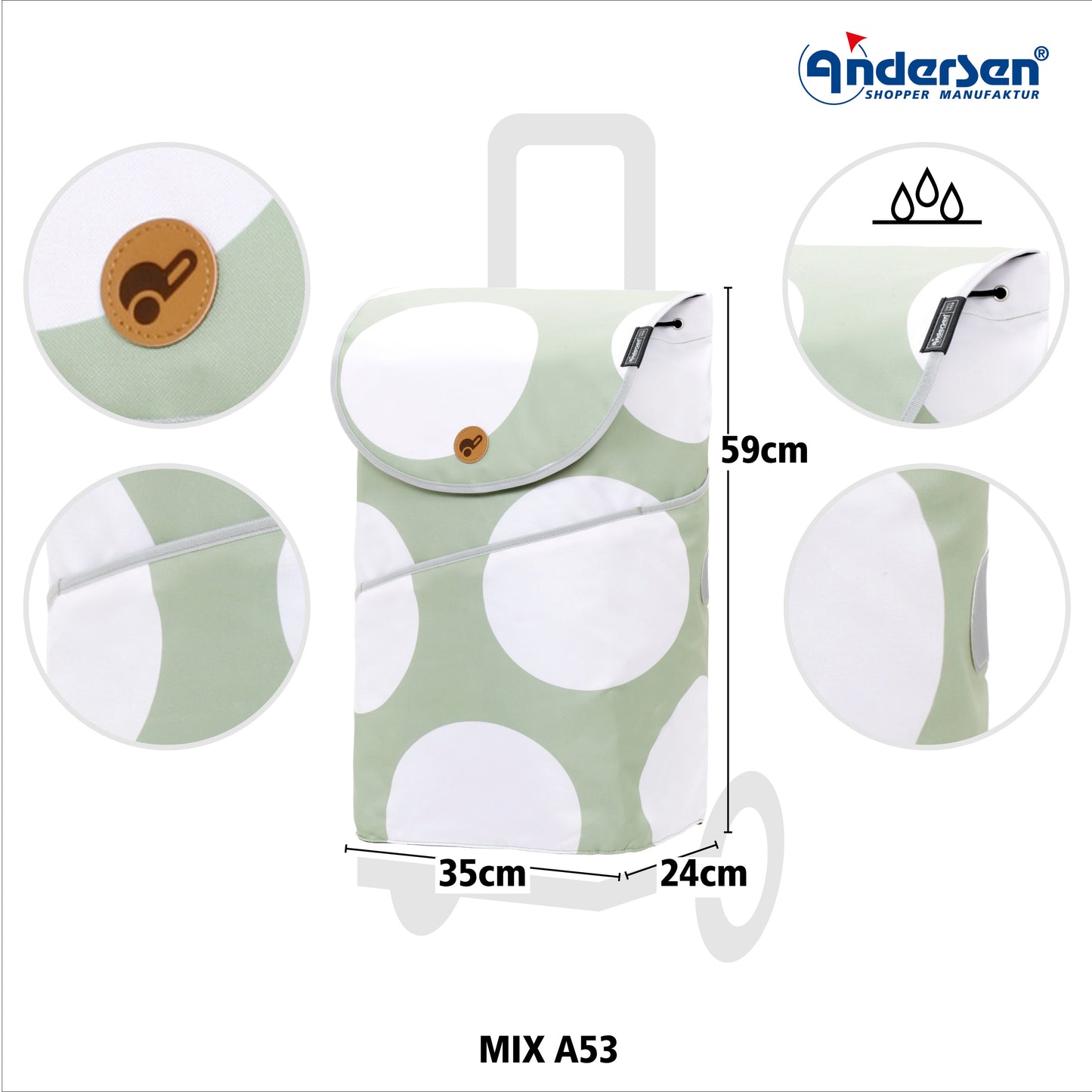 Tasche Mix Collection-Andersen-shopping-trolley.ch