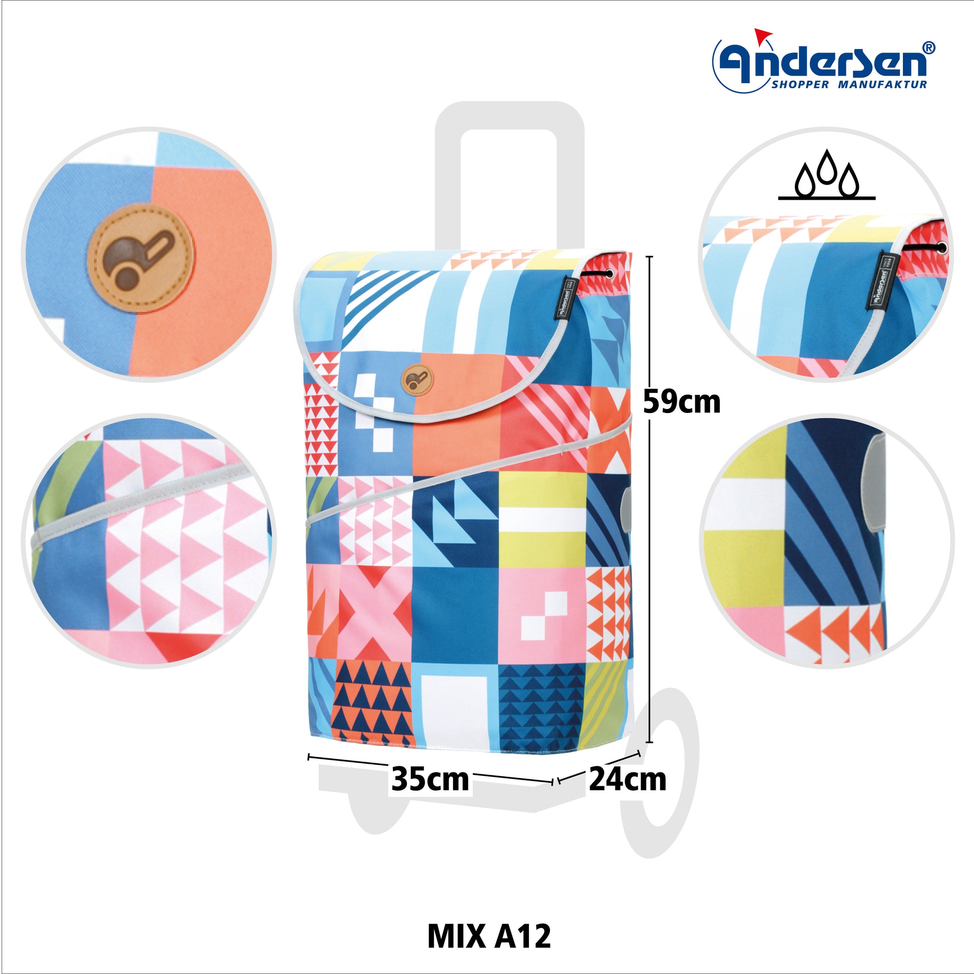 Tasche Mix Collection-Andersen-shopping-trolley.ch