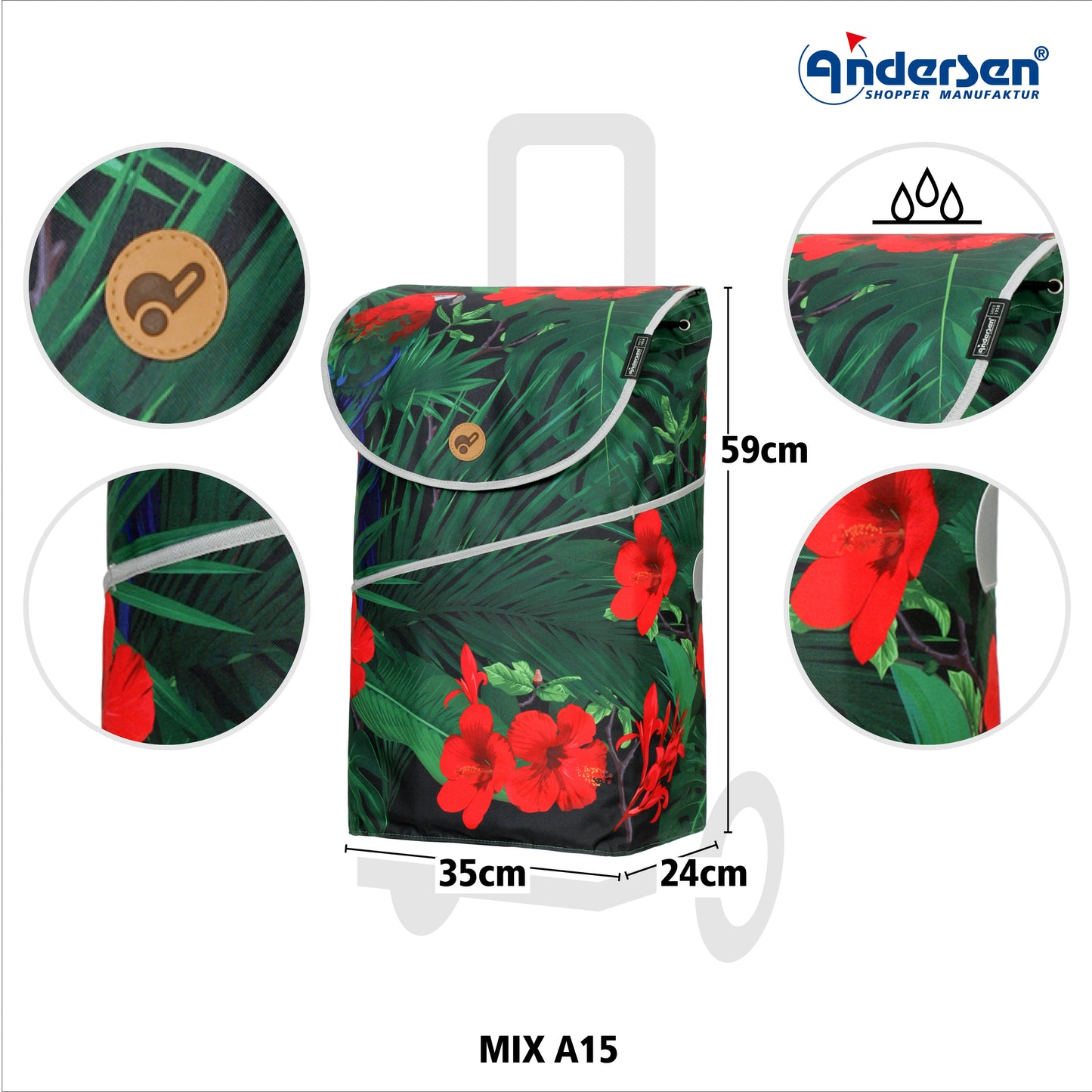 Tasche Mix Collection-Andersen-shopping-trolley.ch