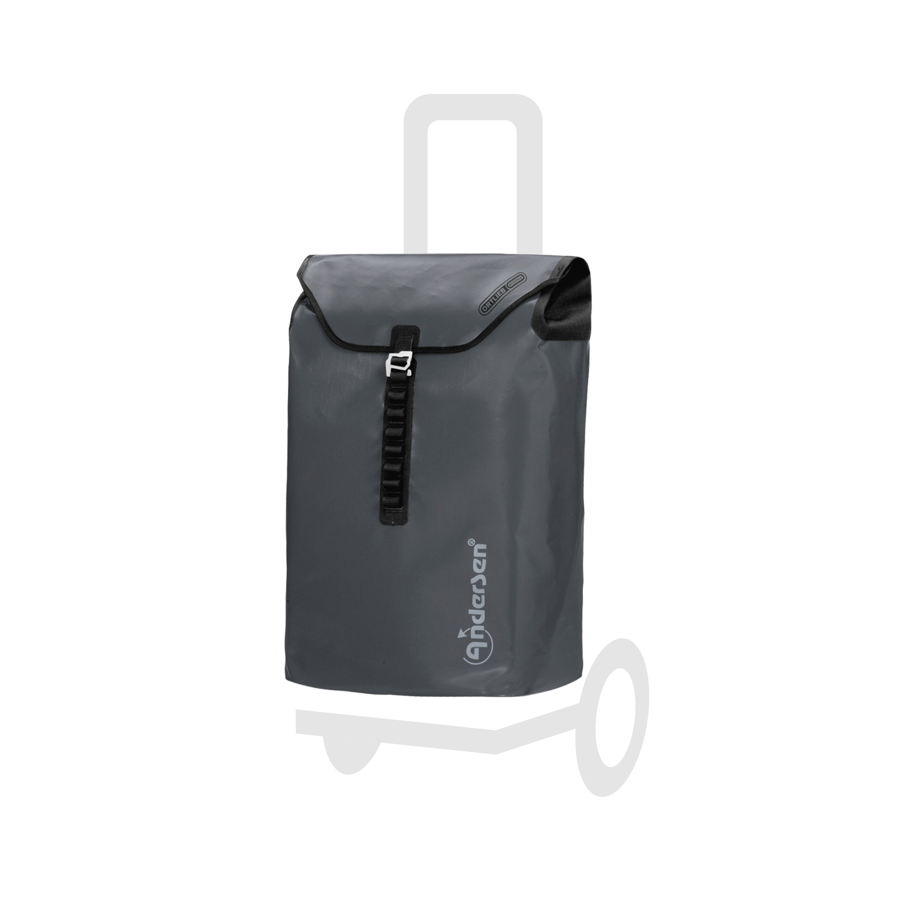 Andersen-Tasche Ortlieb - Anthrazit-shopping-trolley.ch
