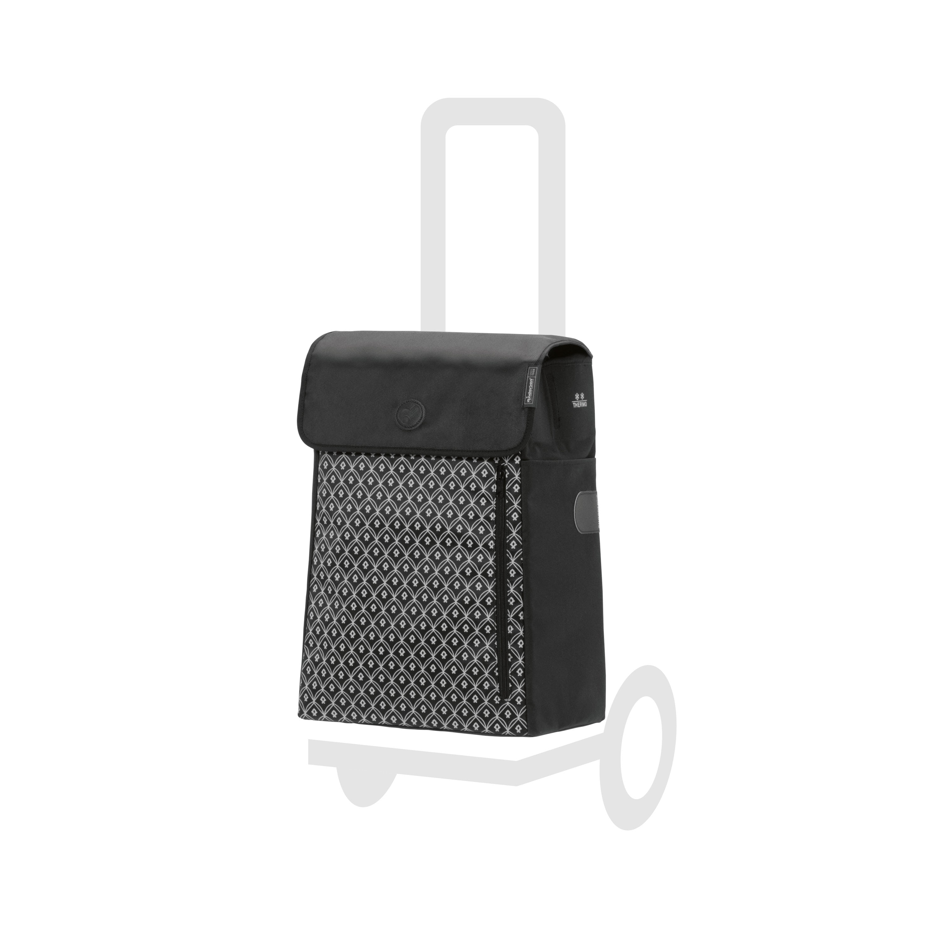Andersen-Tasche Teda - Schwarz-shopping-trolley.ch