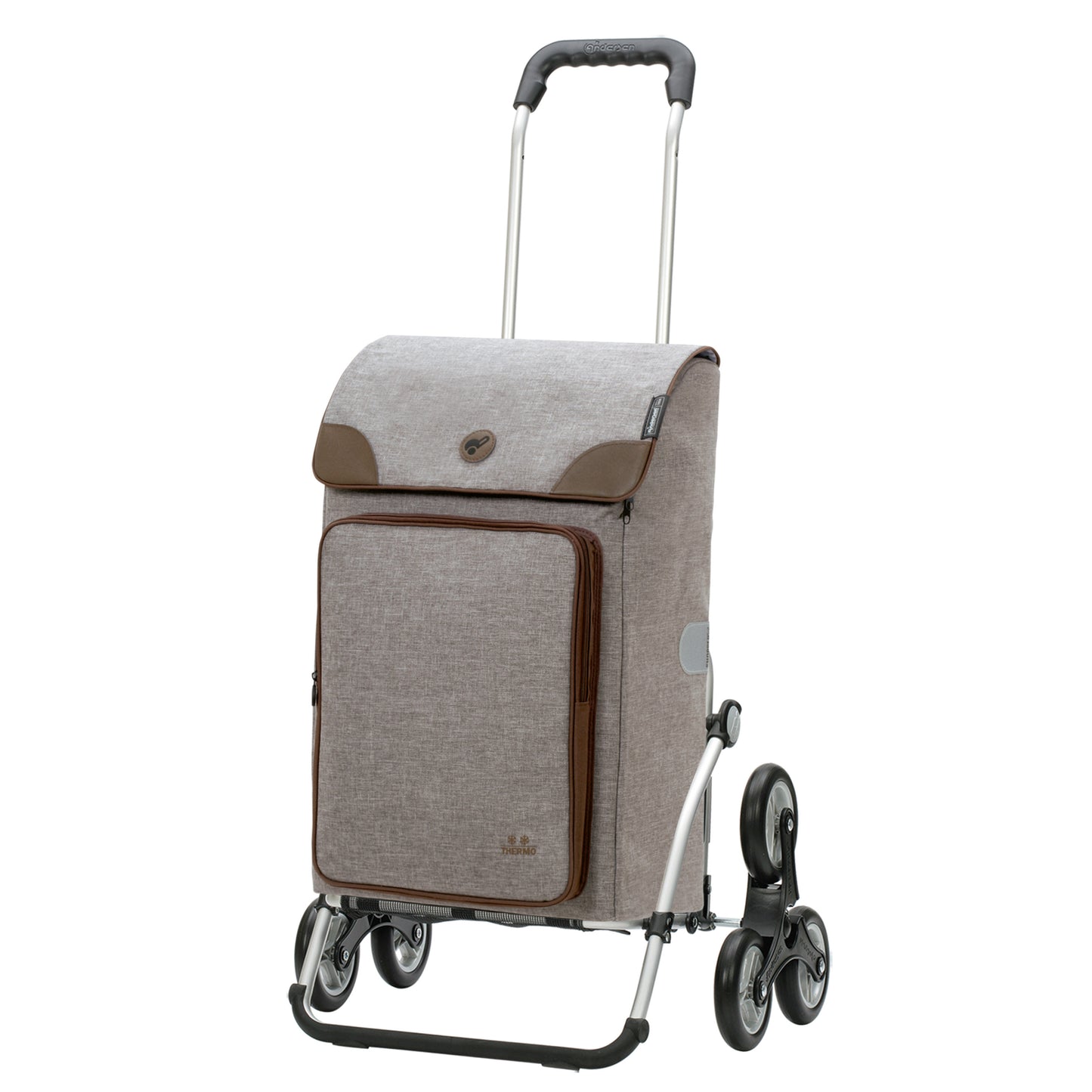 Andersen-Treppensteiger Royal Shopper Holk - Grau-shopping-trolley.ch
