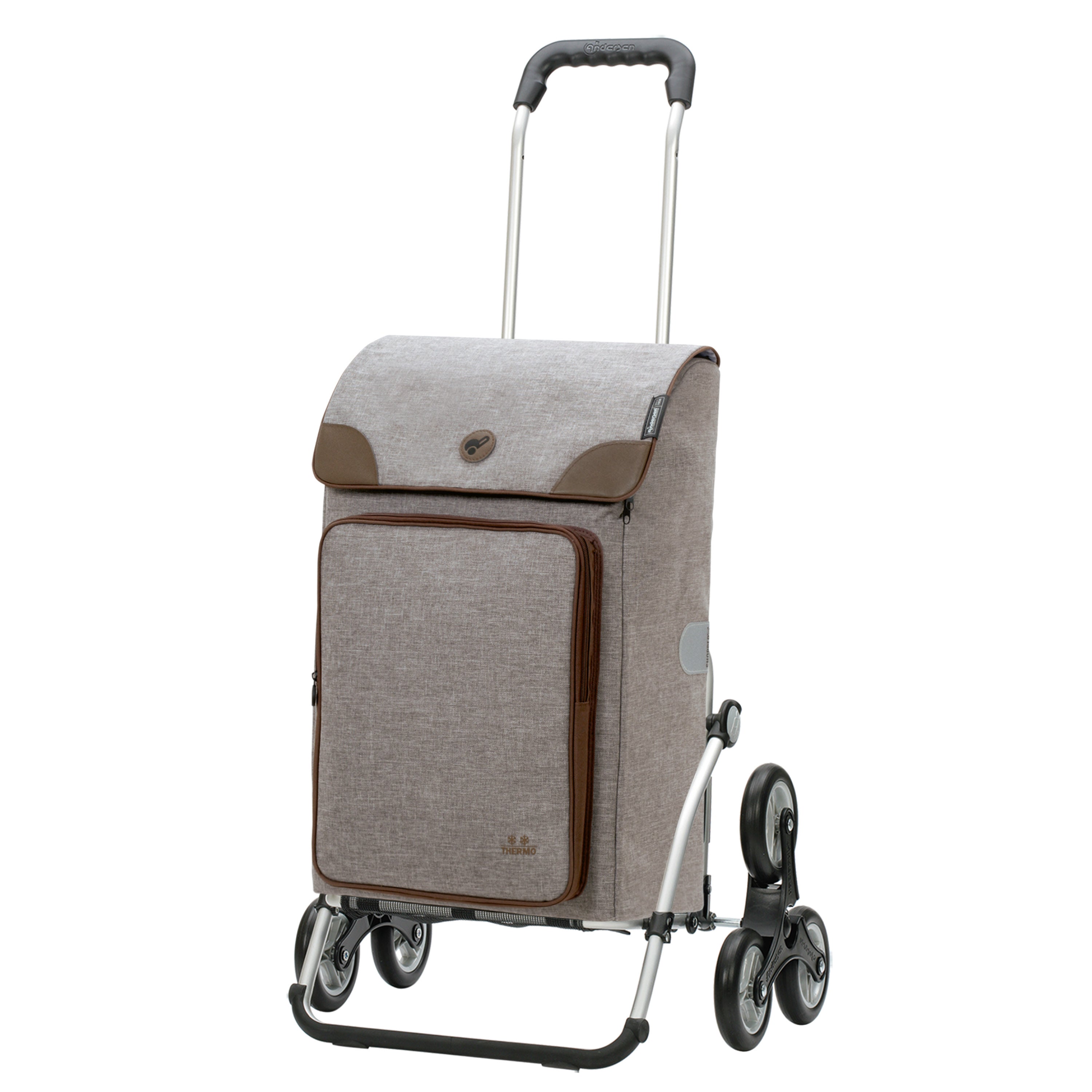 Andersen-Treppensteiger Royal Shopper Holk - Grau-shopping-trolley.ch