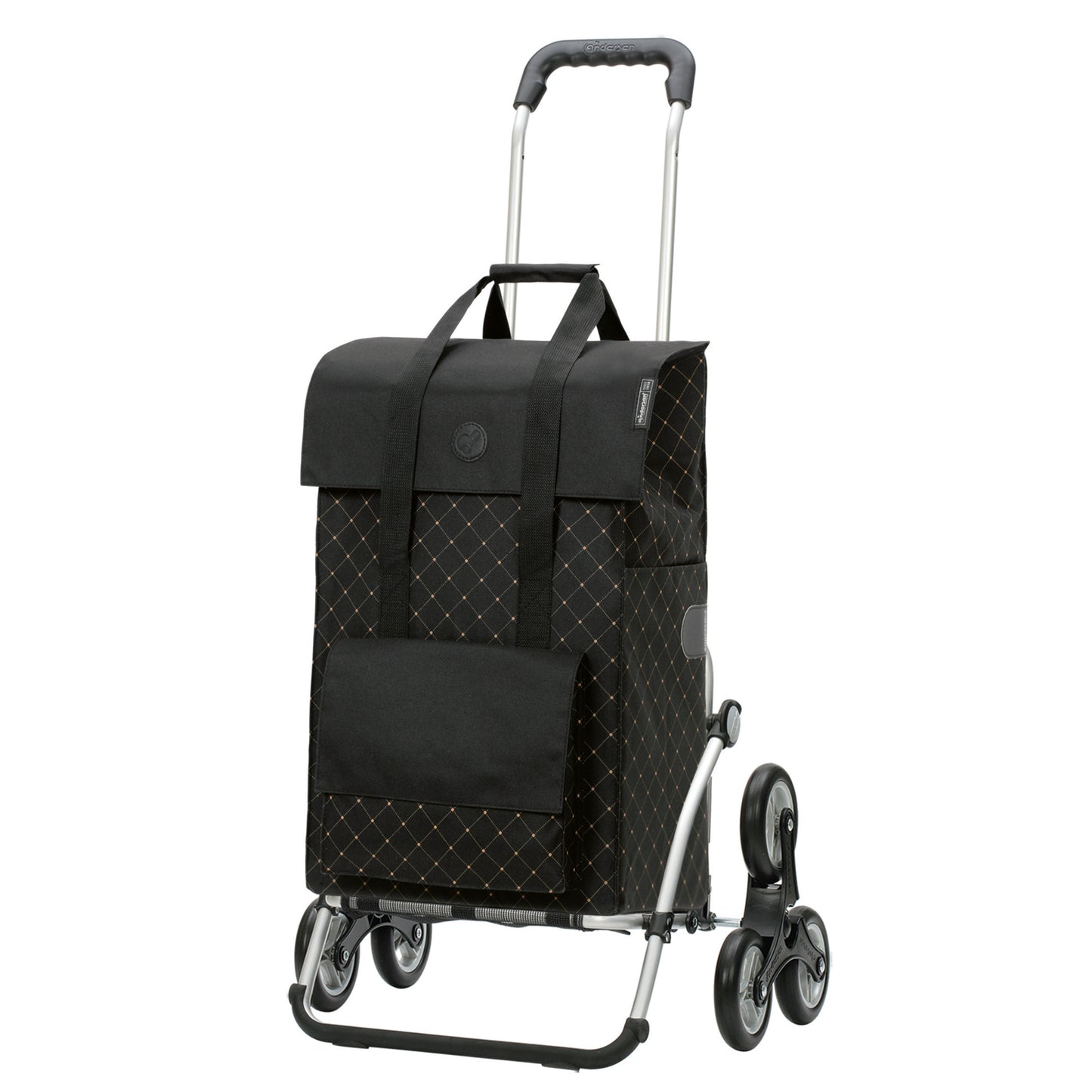 Andersen-Treppensteiger Royal Shopper Lisa - Schwarz-shopping-trolley.ch