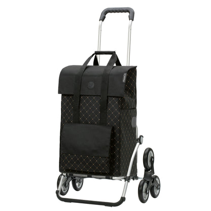 Andersen-Treppensteiger Royal Shopper Lisa - Schwarz-shopping-trolley.ch