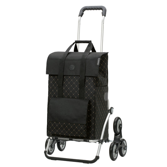 Andersen-Treppensteiger Royal Shopper Lisa - Schwarz-shopping-trolley.ch