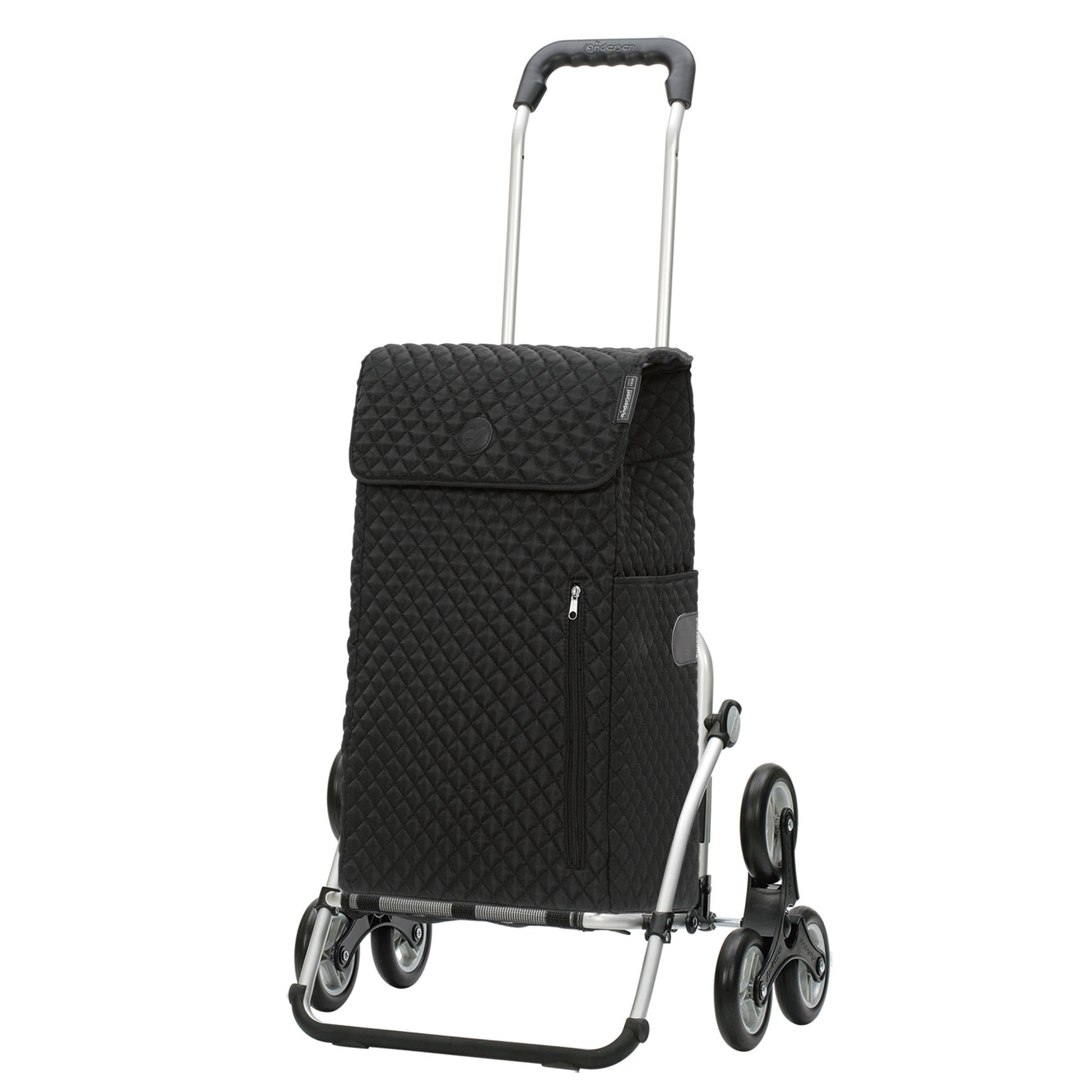 Andersen-Treppensteiger Royal Shopper Lissa - Schwarz-shopping-trolley.ch