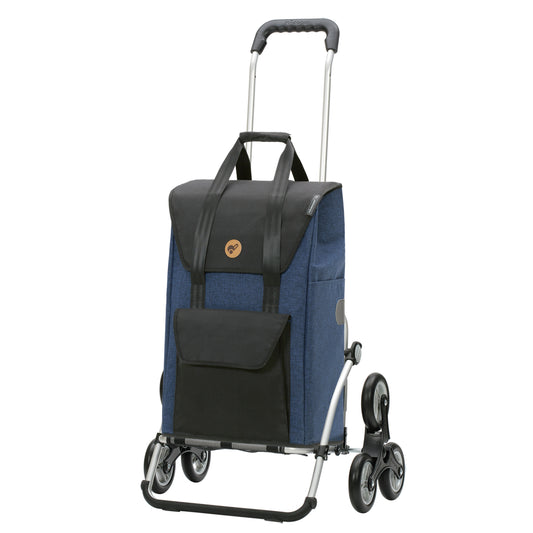 Andersen-Treppensteiger Royal Shopper Senta 2.0 - Blau-shopping-trolley.ch