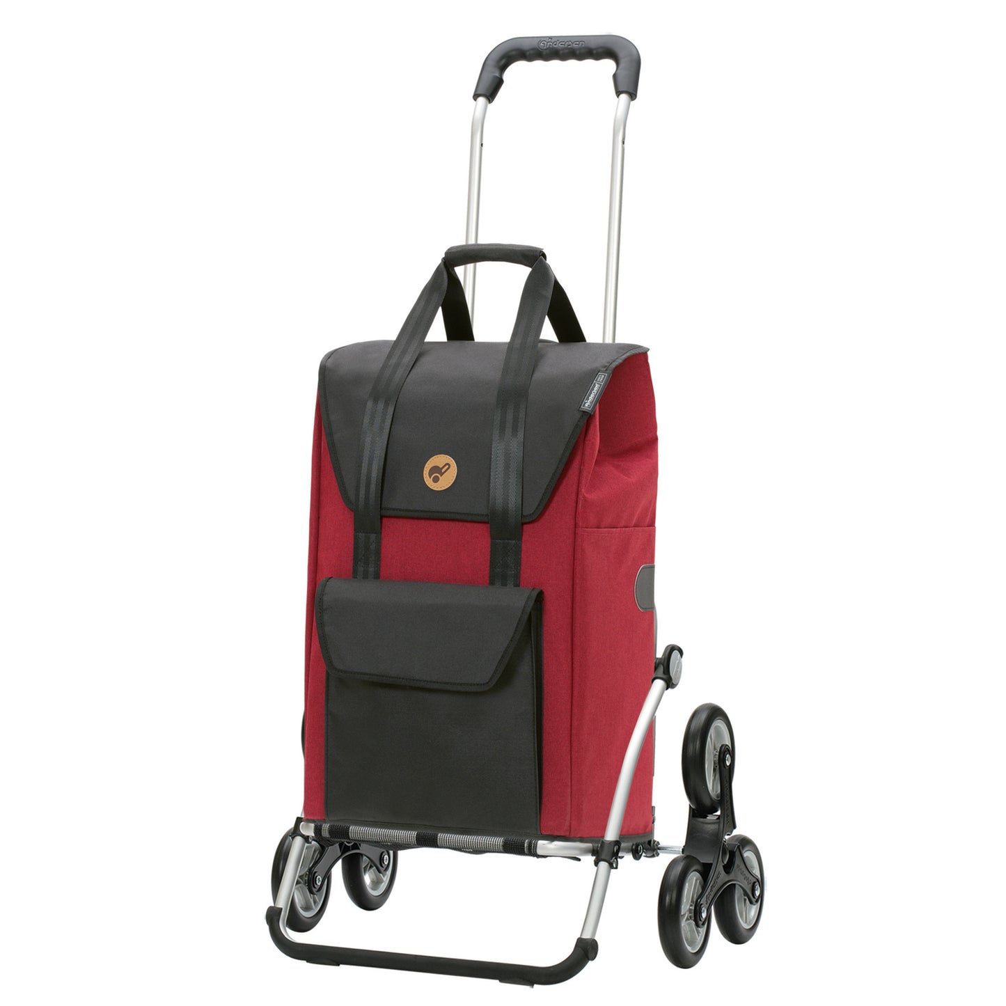 Andersen-Treppensteiger Royal Shopper Senta 2.0 - Rot-shopping-trolley.ch