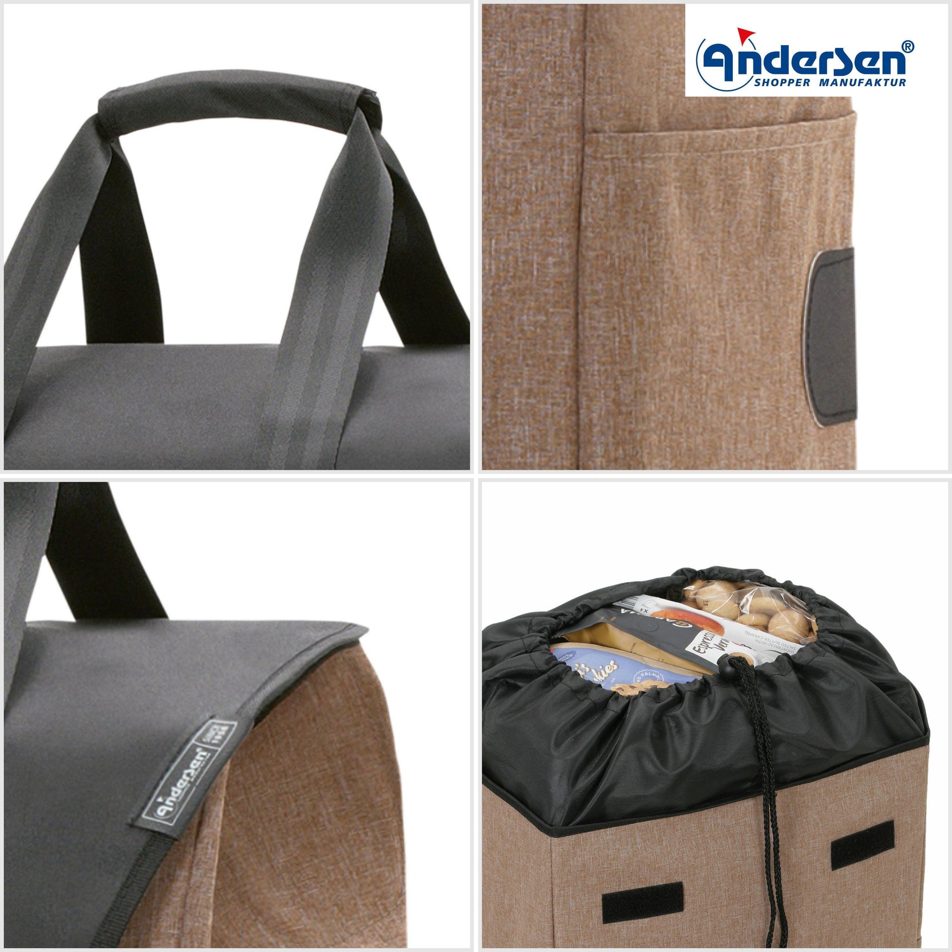 Andersen-Treppensteiger Royal Shopper Senta 2.0 - Sand-shopping-trolley.ch