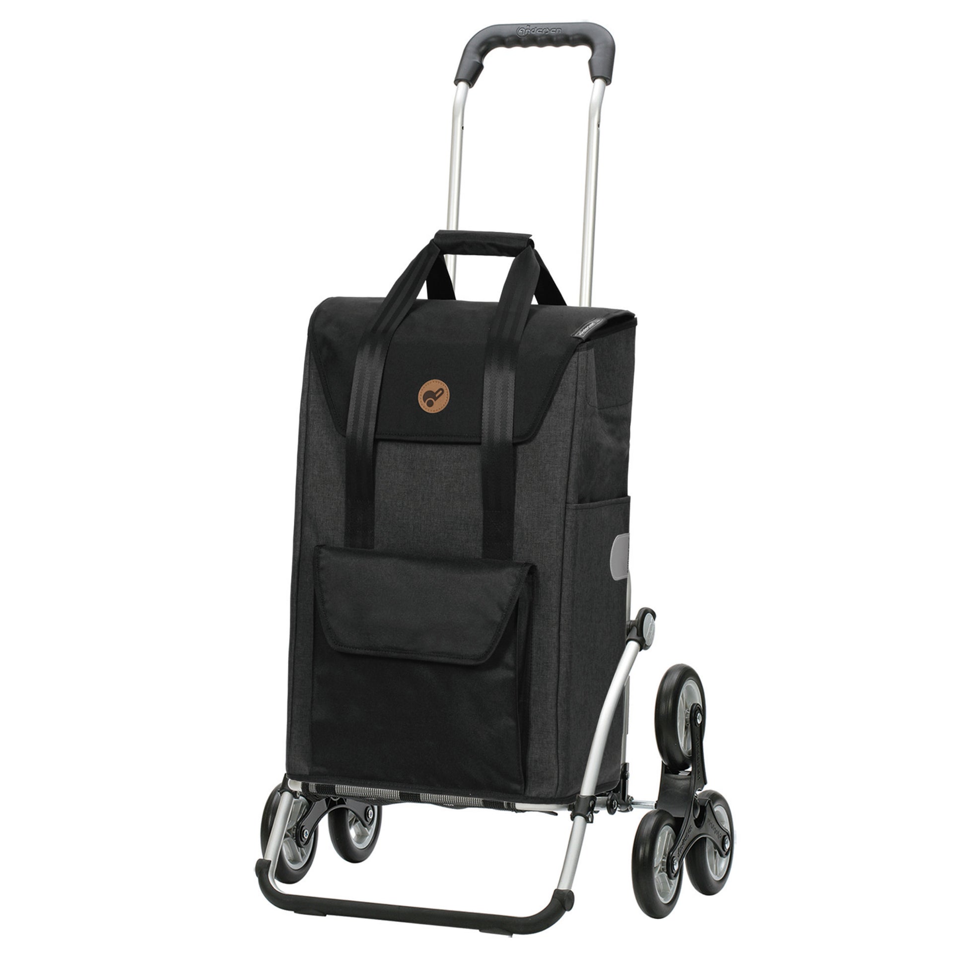Andersen-Treppensteiger Royal Shopper Senta 2.0 - schwarz-shopping-trolley.ch