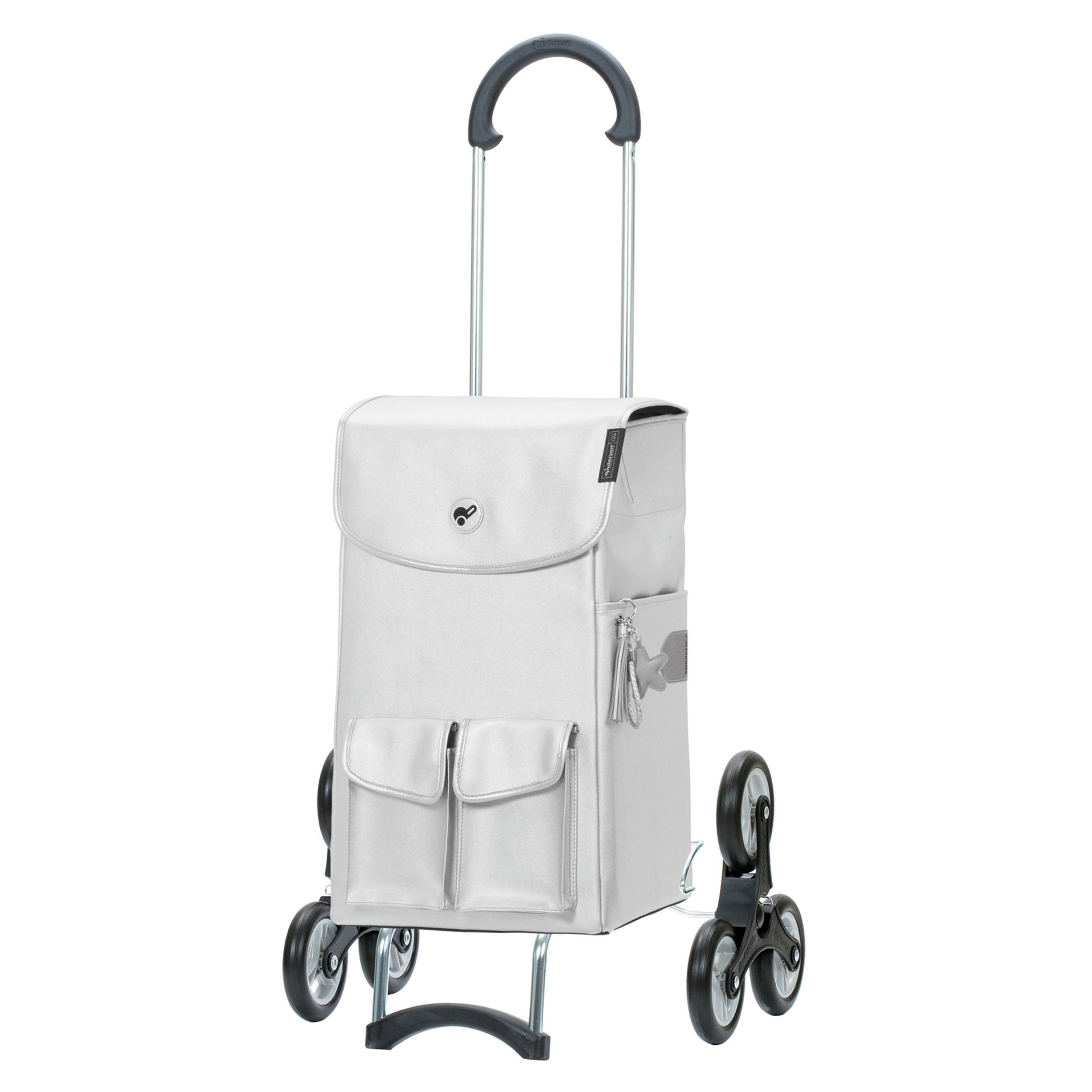 Andersen-Treppensteiger Scala Shopper Abbo - Silber-shopping-trolley.ch