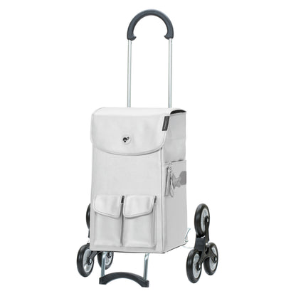 Andersen-Treppensteiger Scala Shopper Abbo - Silber-shopping-trolley.ch