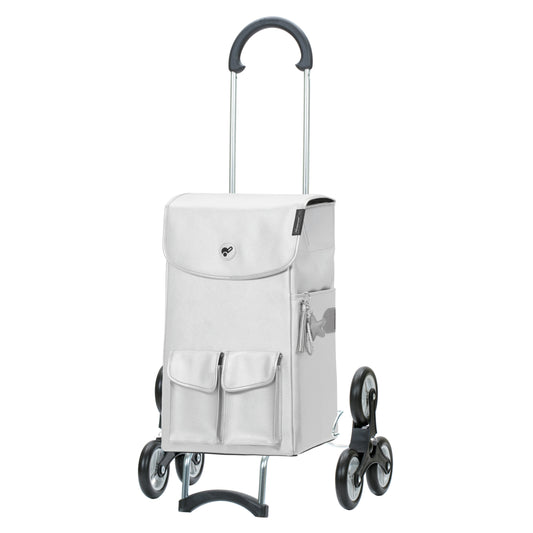 Andersen-Treppensteiger Scala Shopper Abbo - Silber-shopping-trolley.ch