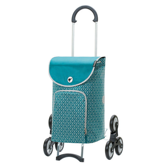 Andersen-Treppensteiger Scala Shopper Famke - Petrol-shopping-trolley.ch