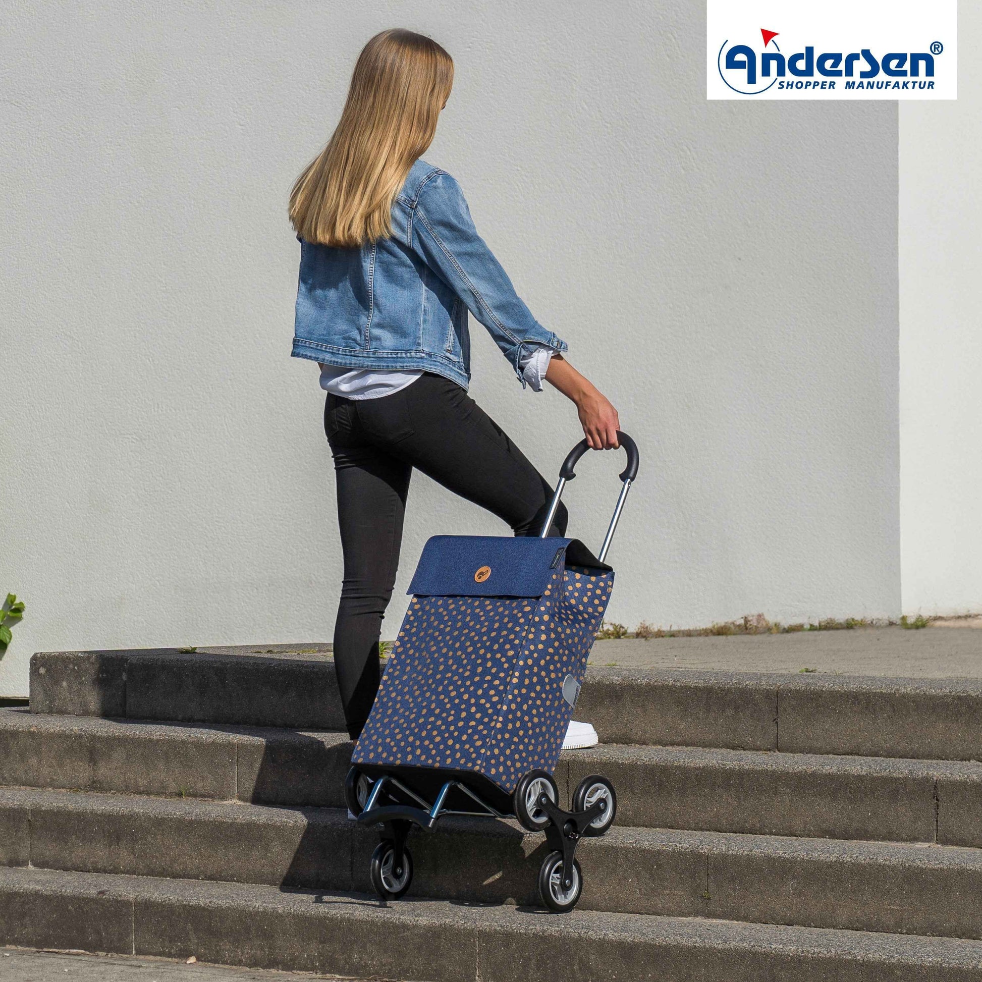 Treppensteiger Scala Shopper Fita - blau