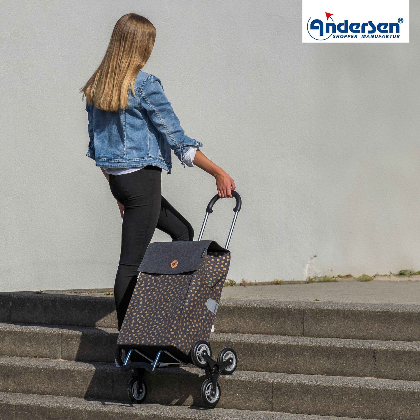 Treppensteiger Scala Shopper Fita - schwarz