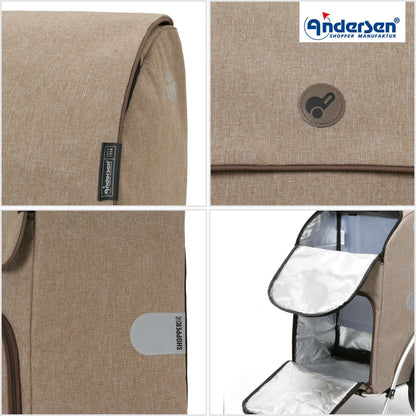 Andersen-Treppensteiger Scala Shopper Ipek Maxi - Sand-shopping-trolley.ch