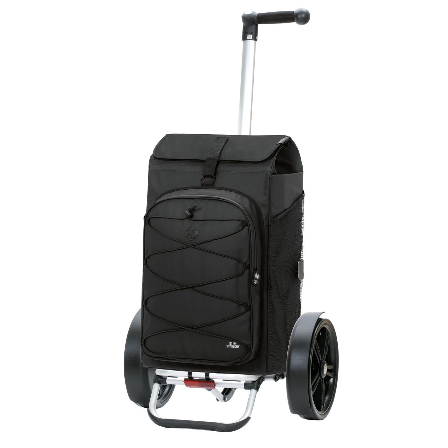 Andersen-Tura Shopper Fado 3.0 - Schwarz - Kugellagerrad 29 cm-shopping-trolley.ch