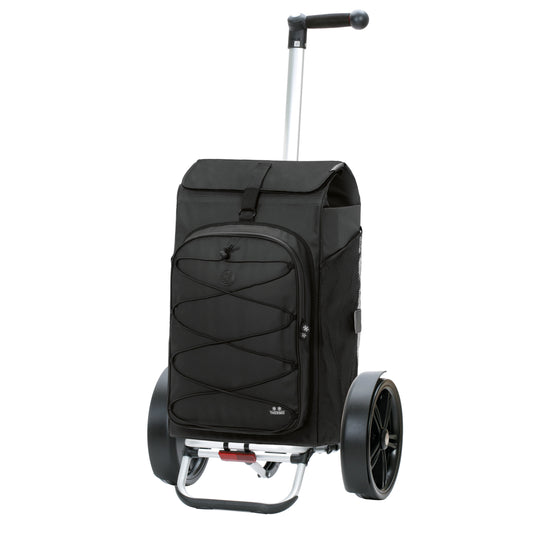 Andersen-Tura Shopper Fado 3.0 - Schwarz - Kugellagerrad 29 cm-shopping-trolley.ch