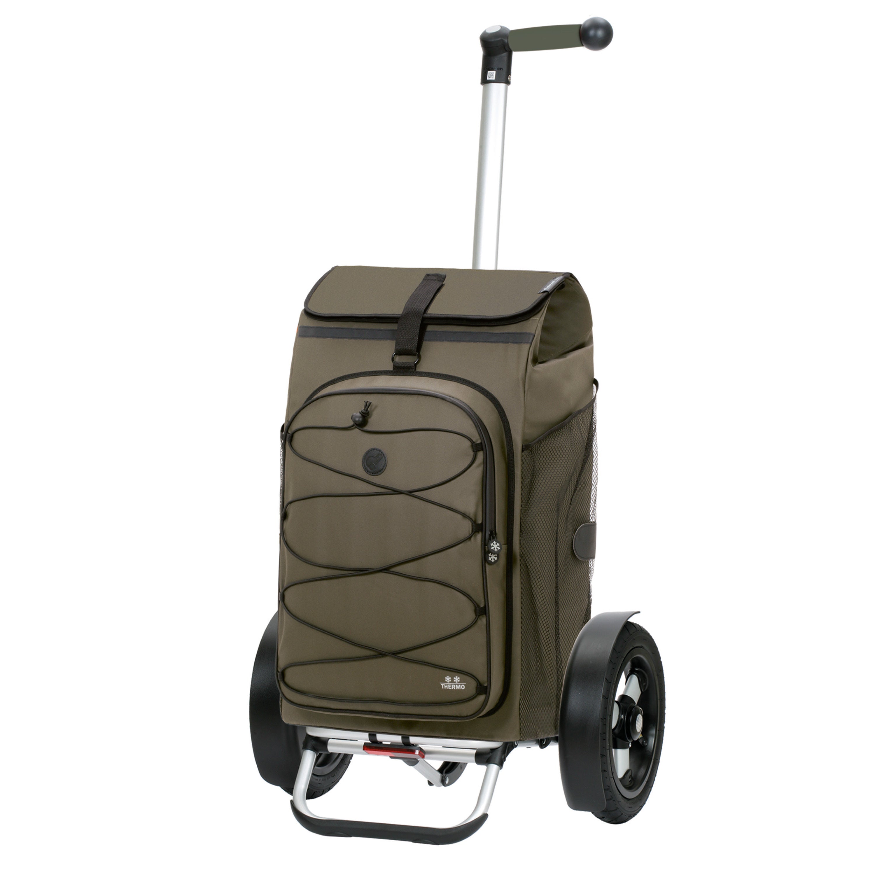 Andersen-Tura Shopper Fado 3.0 - Oliv - Luft-Kugellagerrad 29 cm-shopping-trolley.ch