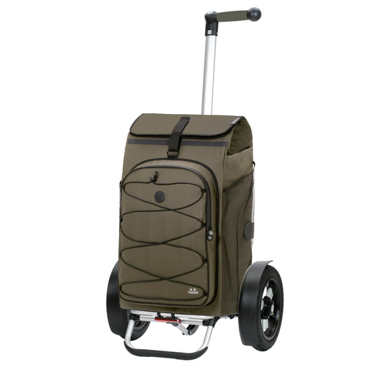 Andersen-Tura Shopper Fado 3.0 - Oliv - Luft-Kugellagerrad 29 cm-shopping-trolley.ch