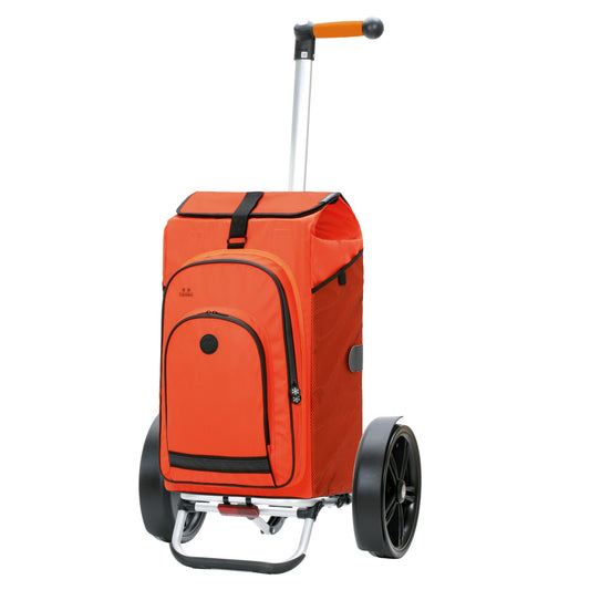 Andersen-Tura Shopper Hydro 3.0 - Orange - Kugellagerrad 29 cm-shopping-trolley.ch