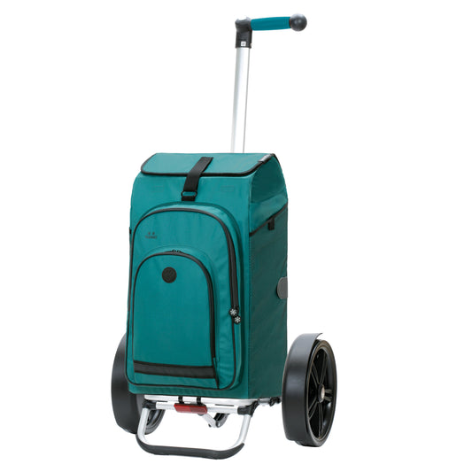 Andersen-Tura Shopper Hydro 3.0 - Petrol - Kugellagerrad 29 cm-shopping-trolley.ch