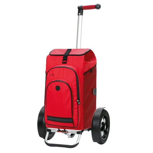 Andersen-Tura Shopper Hydro 3.0 - Rot - Luft-Kugellagerrad 29 cm-shopping-trolley.ch