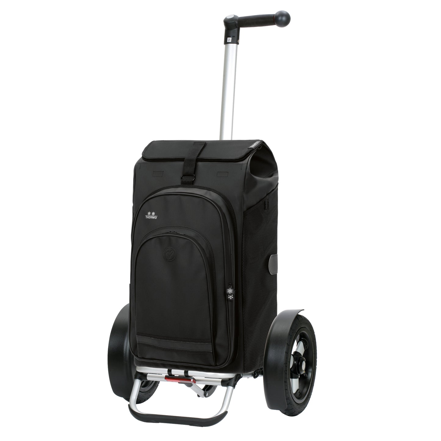 Andersen-Tura Shopper Hydro 3.0 - Schwarz - Luft-Kugellagerrad 29 cm-shopping-trolley.ch