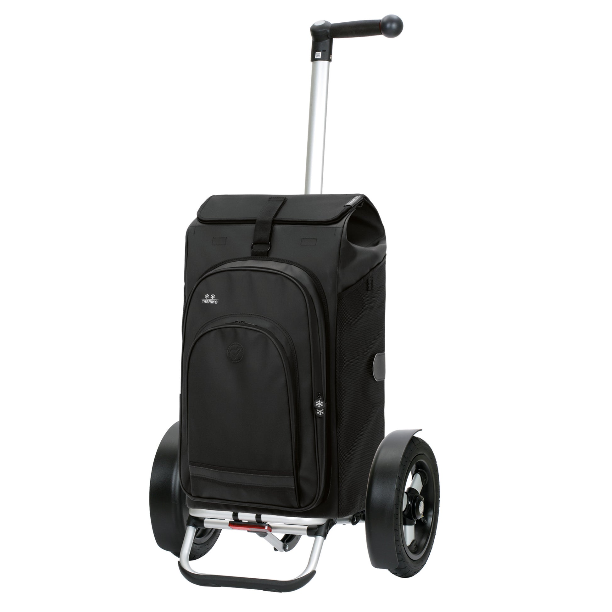 Andersen-Tura Shopper Hydro 3.0 - Schwarz - Luft-Kugellagerrad 29 cm-shopping-trolley.ch