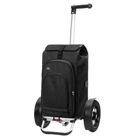 Andersen-Tura Shopper Hydro 3.0 - Schwarz - Luft-Kugellagerrad 29 cm-shopping-trolley.ch