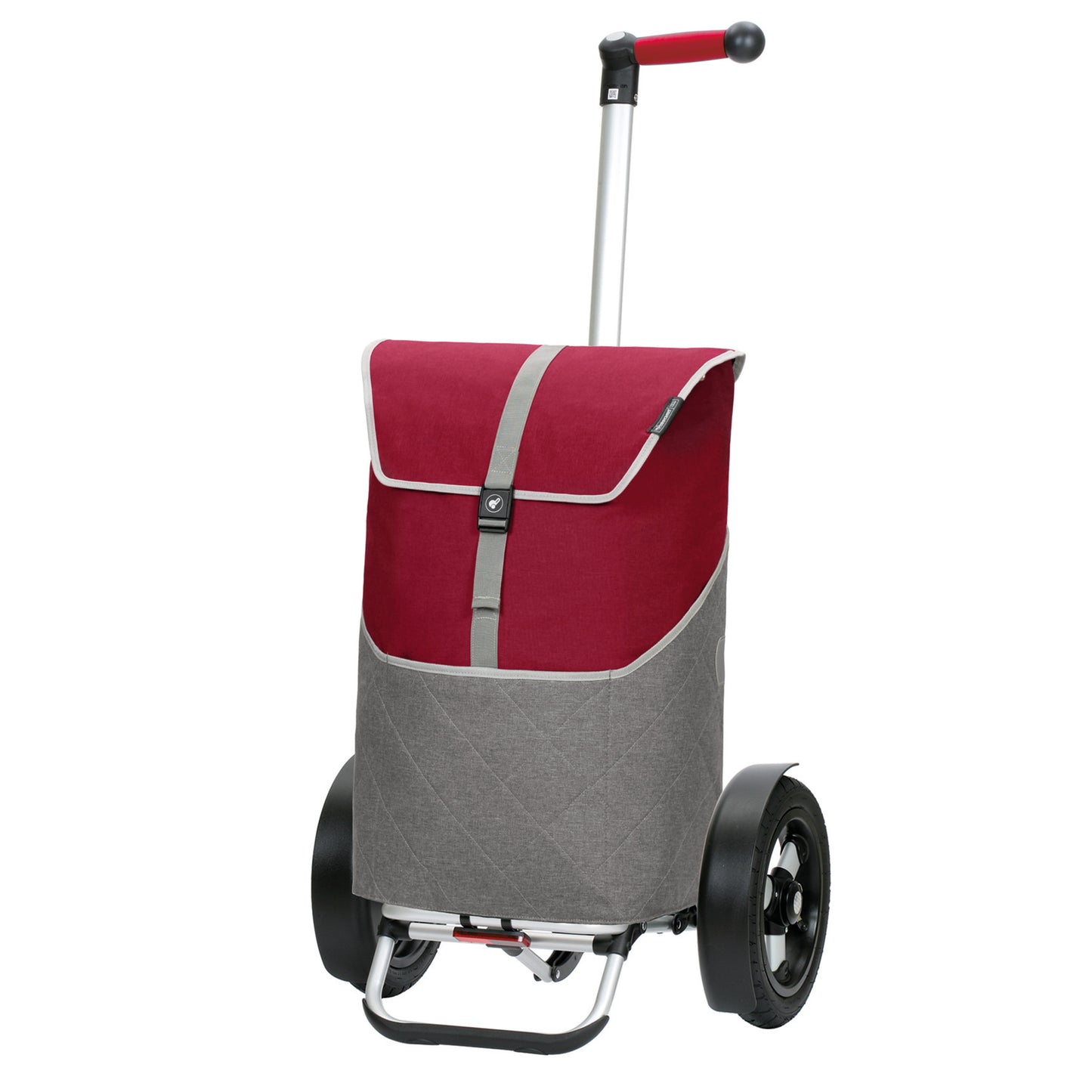 Andersen-Tura Shopper (Luft-Kugellagerrad 29 cm) Lasse - rot-shopping-trolley.ch