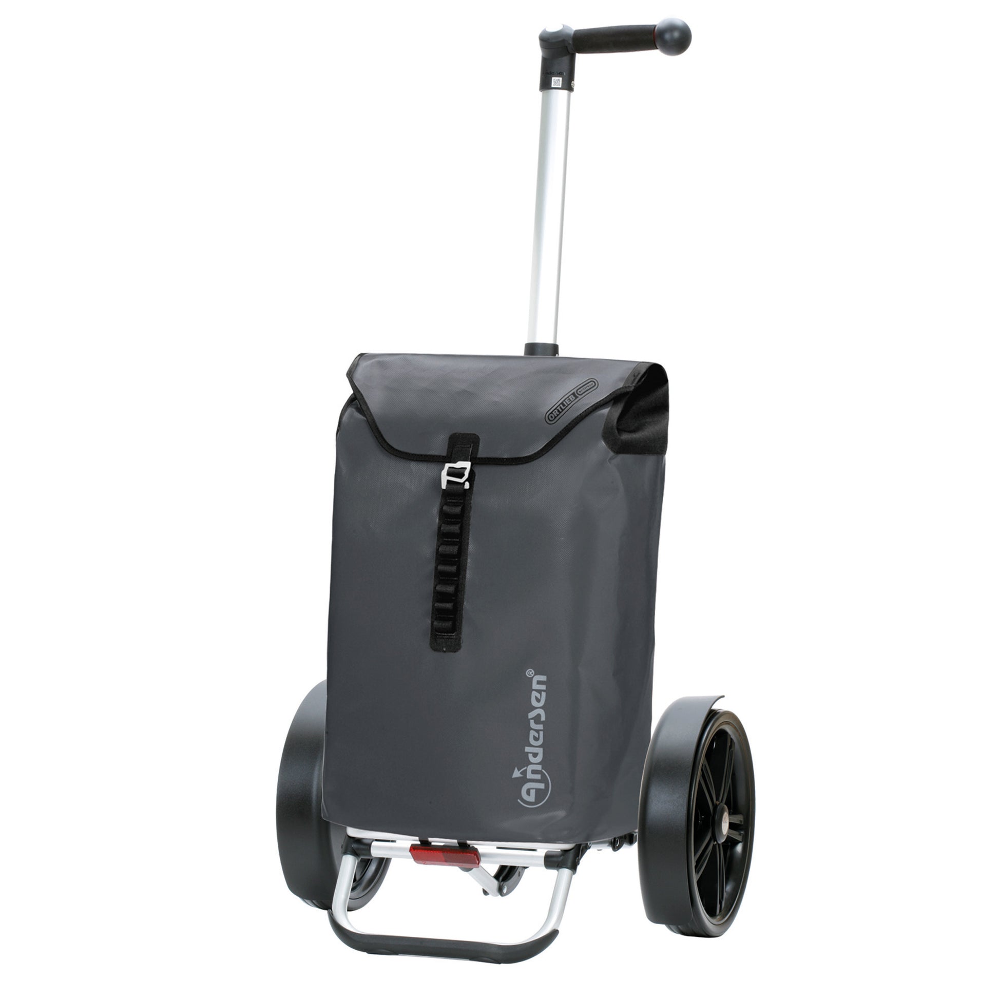 Andersen-Tura Shopper (Kugellagerrad 29 cm) Ortlieb - anthrazit-shopping-trolley.ch