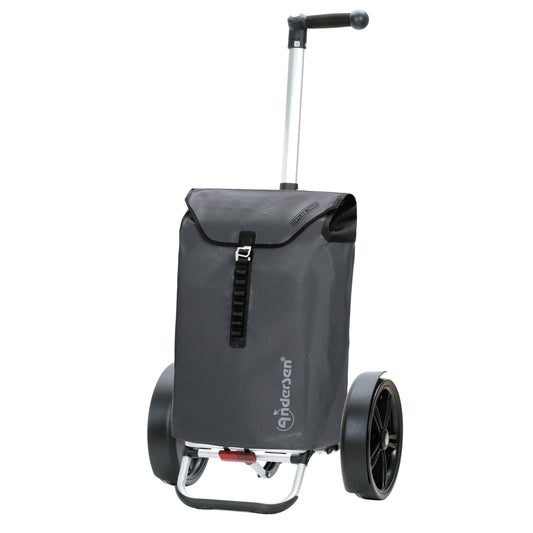 Andersen-Tura Shopper (Kugellagerrad 29 cm) Ortlieb - anthrazit-shopping-trolley.ch