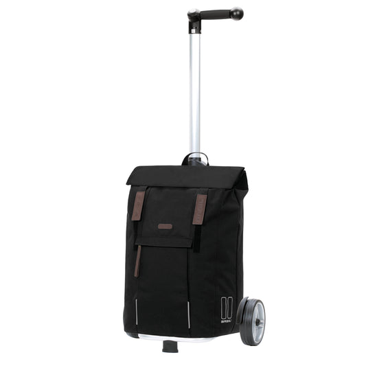 Andersen-Unus Shopper Basil City - Schwarz-shopping-trolley.ch