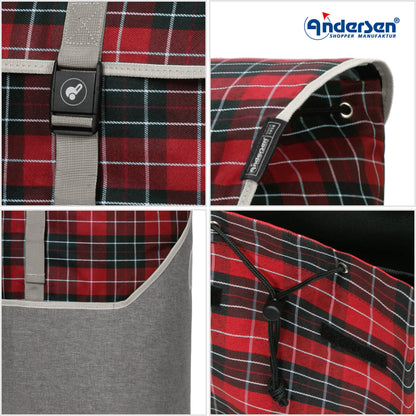 Andersen-Unus Shopper Gese - rot-shopping-trolley.ch