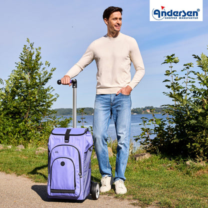 Andersen-Unus Shopper Hydro 3.0 - Flieder-shopping-trolley.ch