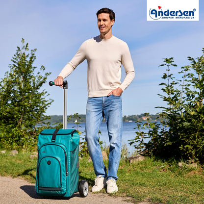 Andersen-Unus Shopper Hydro 3.0 - Petrol-shopping-trolley.ch
