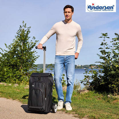 Andersen-Unus Shopper Hydro 3.0 - Schwarz-shopping-trolley.ch