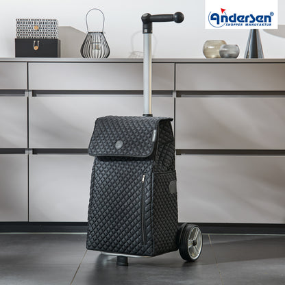 Andersen-Unus Shopper Lissa - Schwarz-shopping-trolley.ch