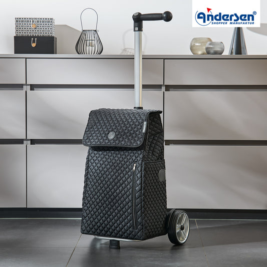 Andersen-Unus Shopper Lissa - Schwarz-shopping-trolley.ch